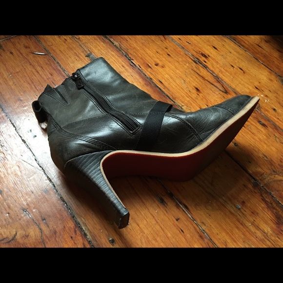 Diesel ankle boots circa 2000 (black leather) - Picture 4 of 5